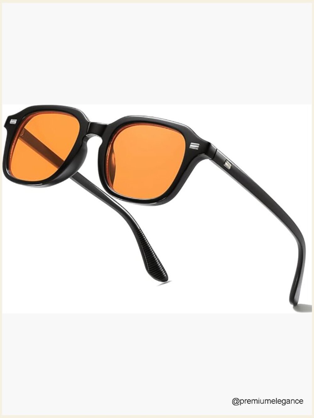 Retro Rectangle Sunglasses UV400 Thin Slim Square Sunnies